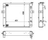 NRF 52279A Radiator, engine cooling